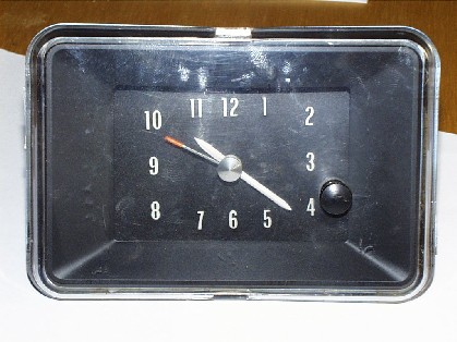 Caddy Clock face